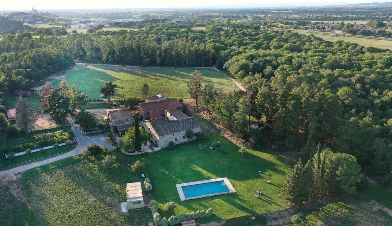 Mas Rauric Hotel Llagostera Kültér fotó
